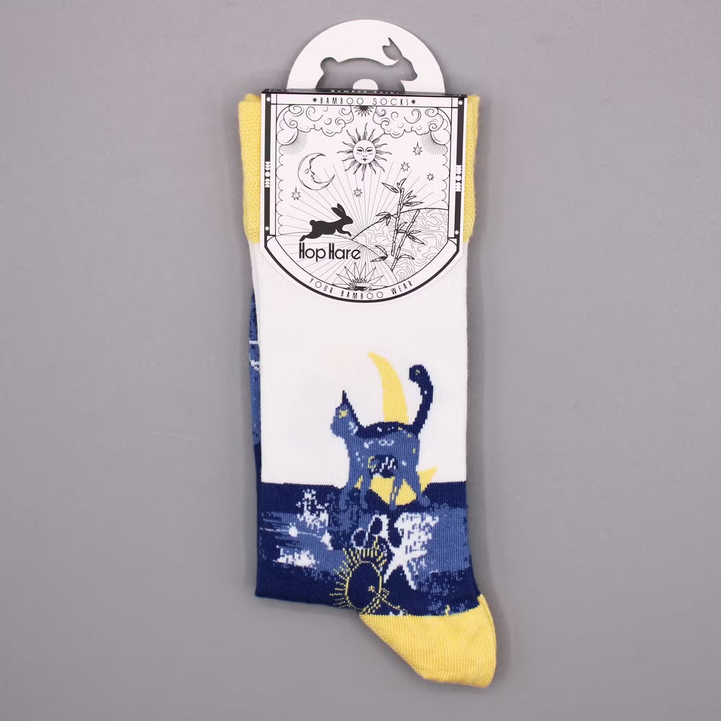Calcetines en Fibra de Bamboo Hop Hare Medianoche (36-40)