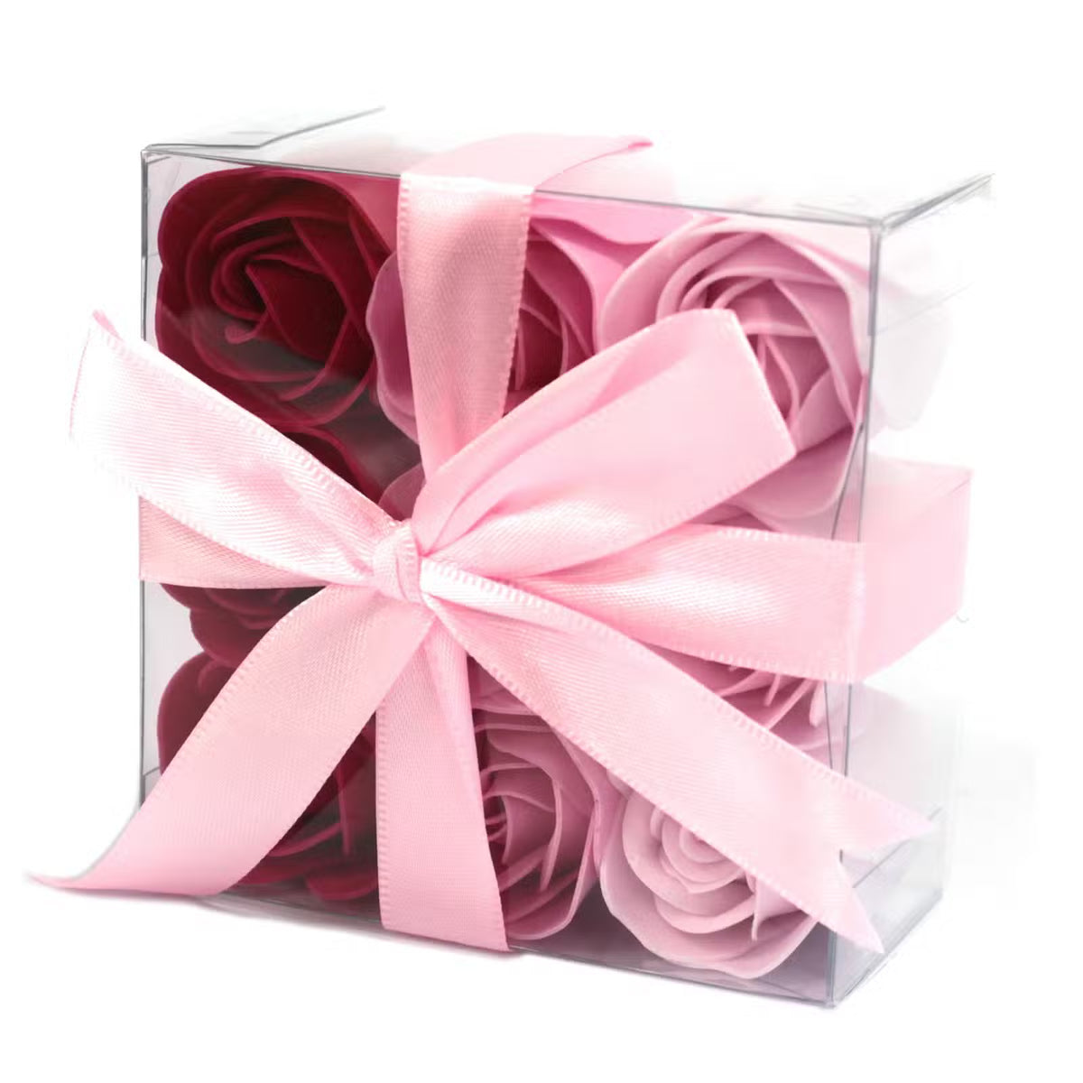 Set de 9 Flores de Jabón Fragancia a Rosas