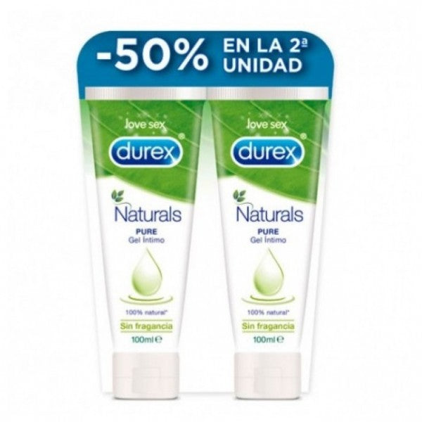 Durex Naturals Intimate Gel 2 X 100 ml Promo
