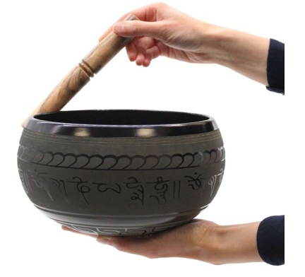 Cuenco Grande Extra Fuerte con Figura de Bhudda