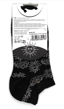 Calcetines bajos de Fibra Bamboo Hop Hare, Día y Noche (36-40)
