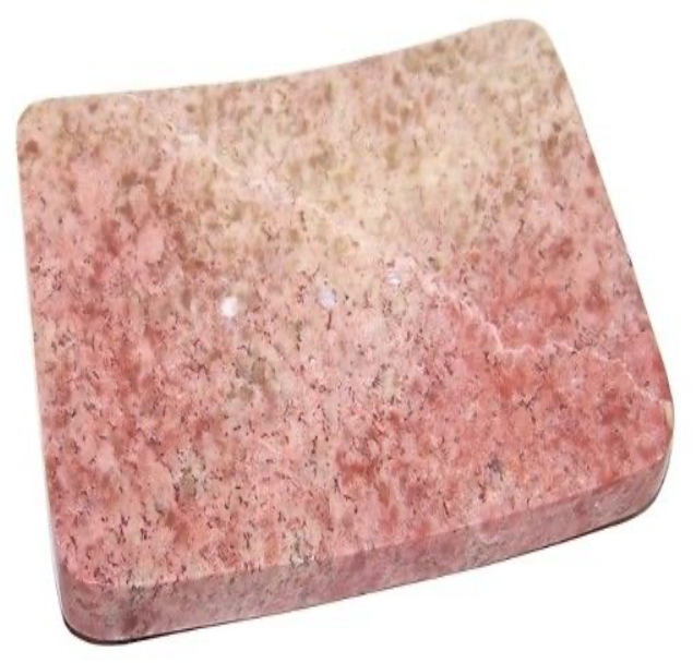 Plato Cuadrado para Incienso de Esteatita (10cm)