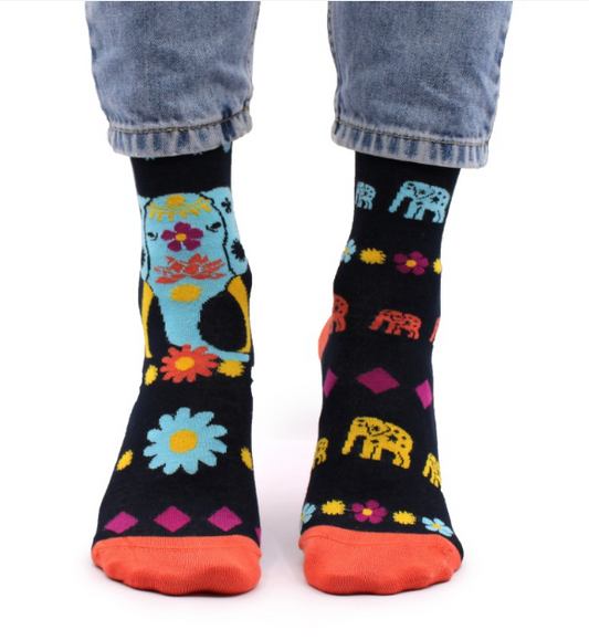 Calcetines de Bambú Hop Hare Lucky Elephant M/L (41-46)