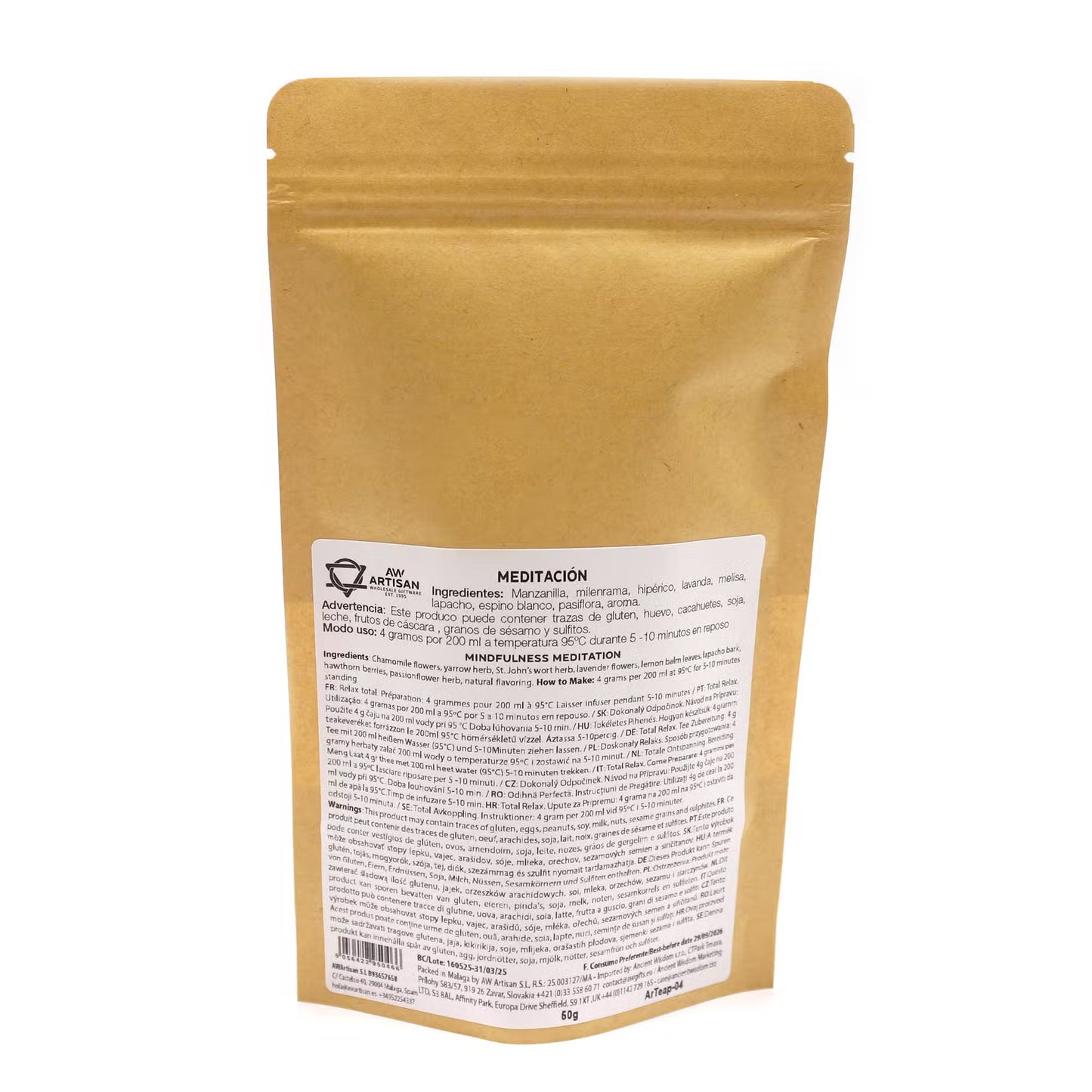 Manzanilla Mindfulness Meditation 50grs