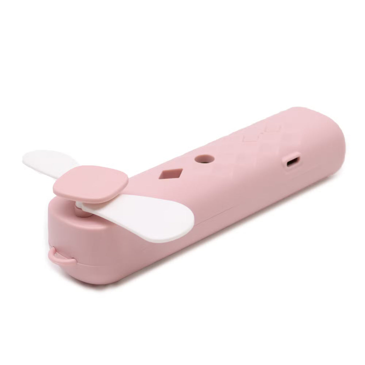 Ventilador y Pulverizador Facial Rosa