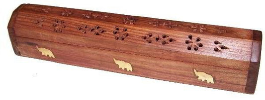 Quemador de Incienso en Madera Natural