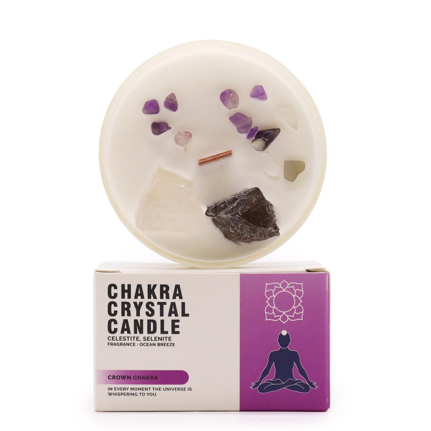 Velas de Cristal de Chakra, Chakra de la Cabeza