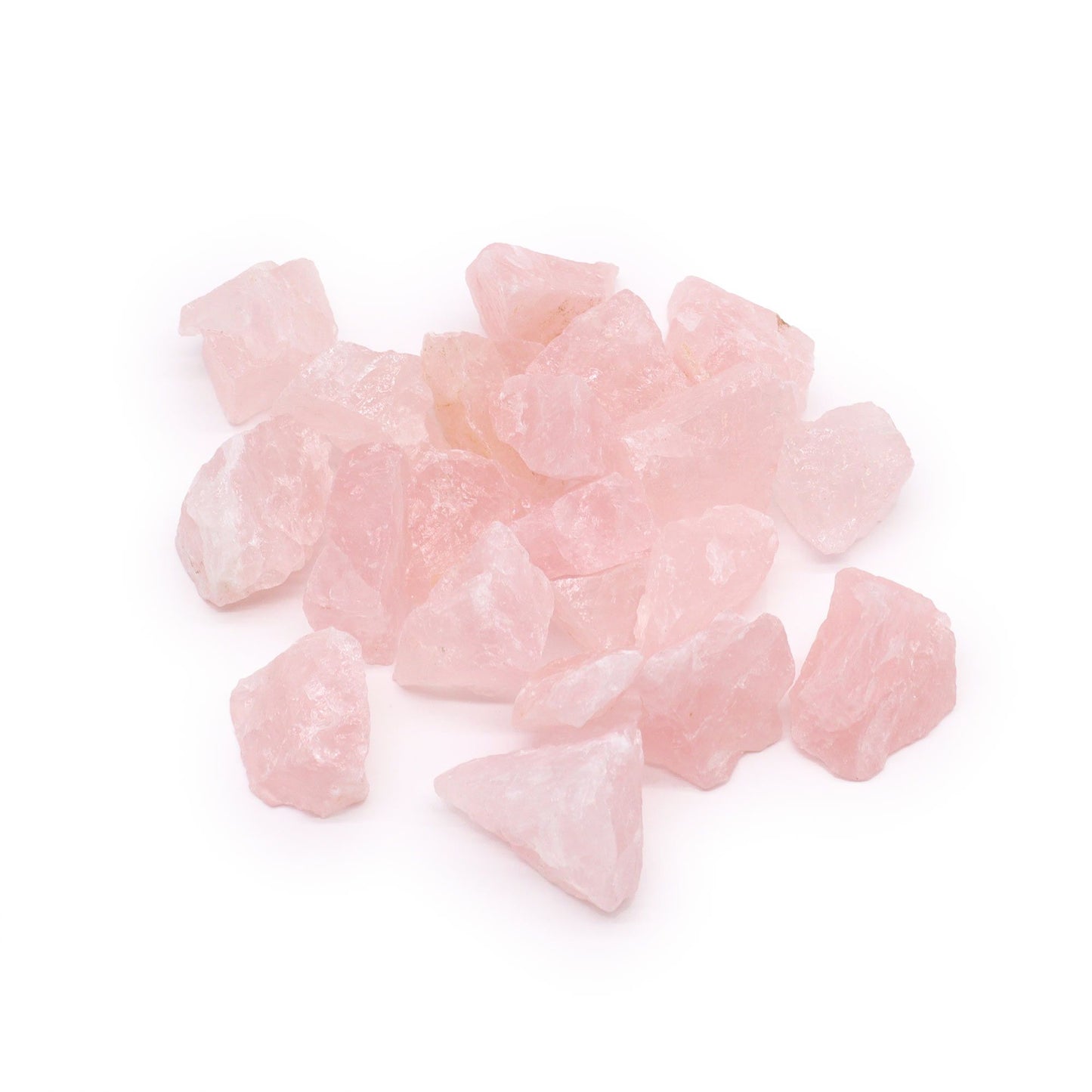 Cristales de Cuarzo Rosa en Bruto (500g)