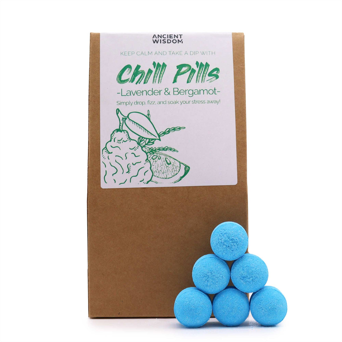 Pack Regalo Chill Pills 350 g - Lavanda y Bergamota