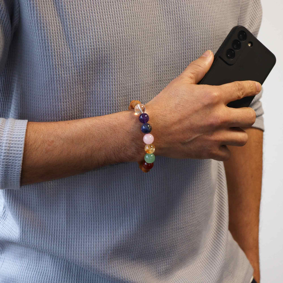 Pulsera de Cedro - 7 Chakras