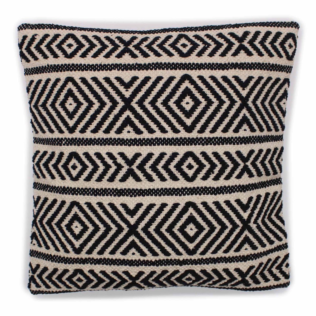 Funda de Cojín Clásica - Diseño Tribal - 45 × 45 cm