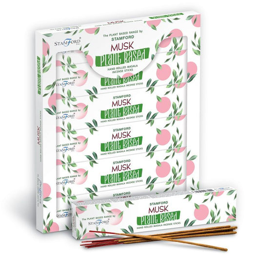 Cajas de Incienso Masala a Base de Plantas de Almizcle