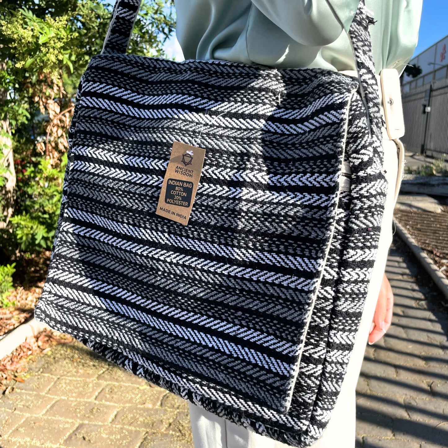 Bolso para Portátil Soft Banjar Rayas Grises