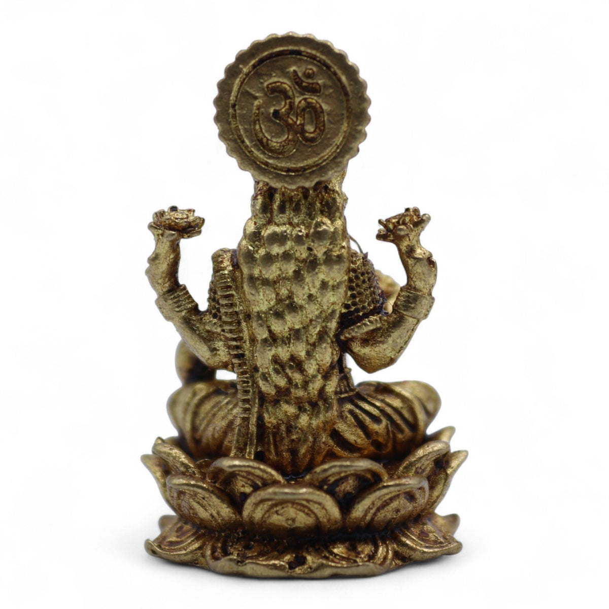 Dioses en miniatura de latón - Laxmi (11 g) - 30 mm