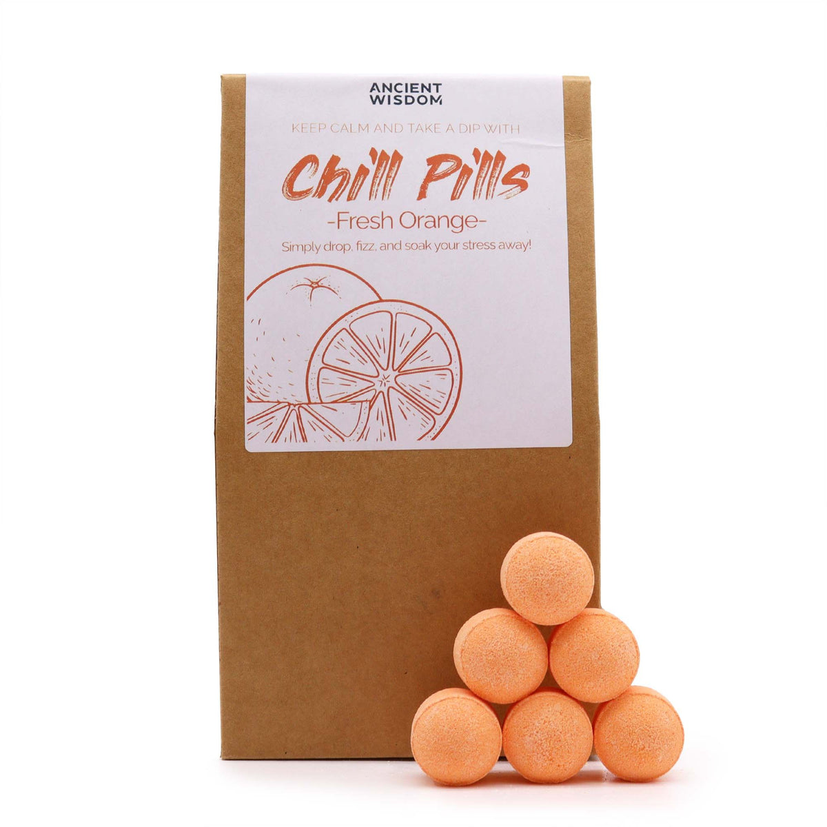 Pack Regalo Chill Pills 350 g - Naranja Fresca