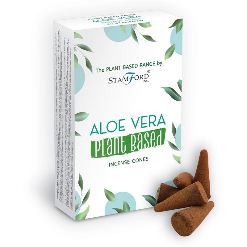 Conos de Incienso a Base de Plantas de Aloe Vera