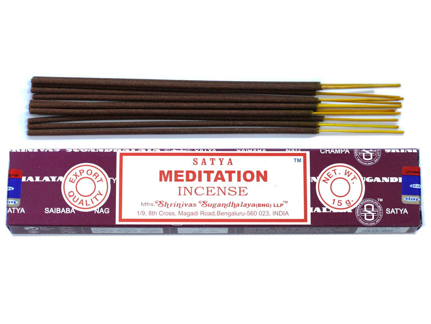 Varillas de Incienso Satya Meditación (15g)