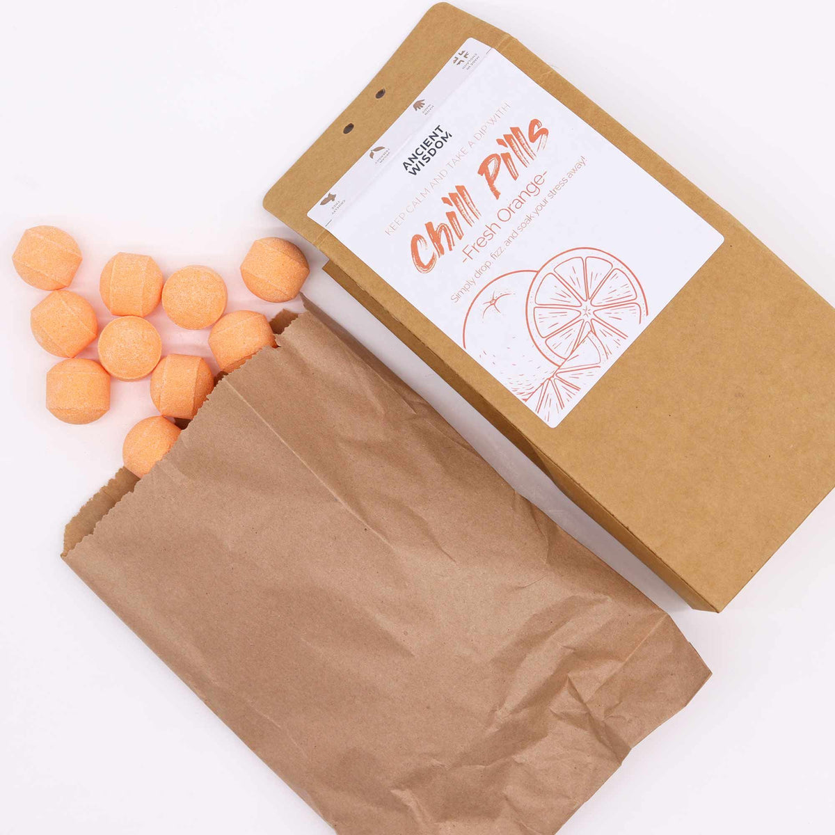 Pack Regalo Chill Pills 350 g - Naranja Fresca