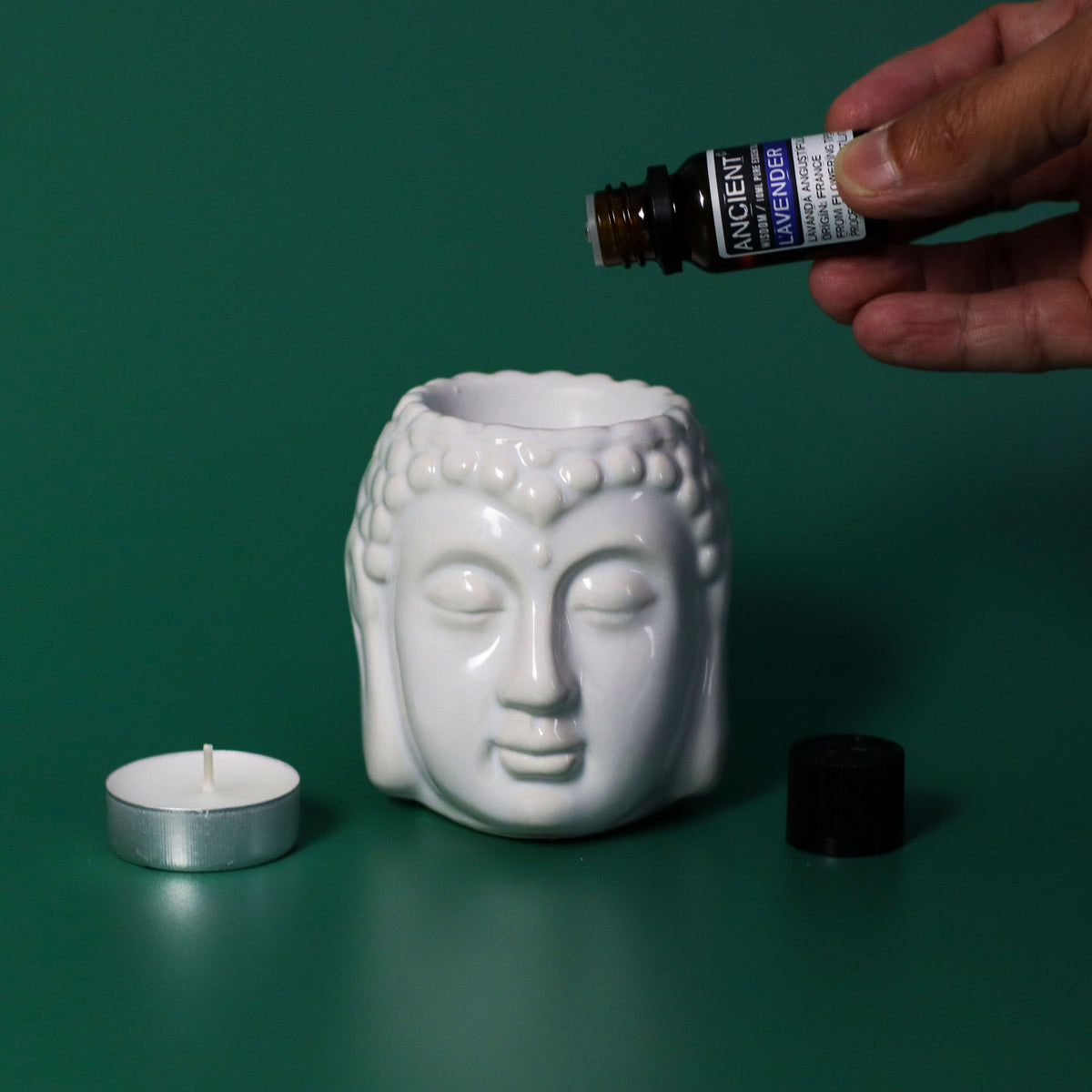 Set de aceites esenciales lavanda, árbol de té y romero 3×10 ml