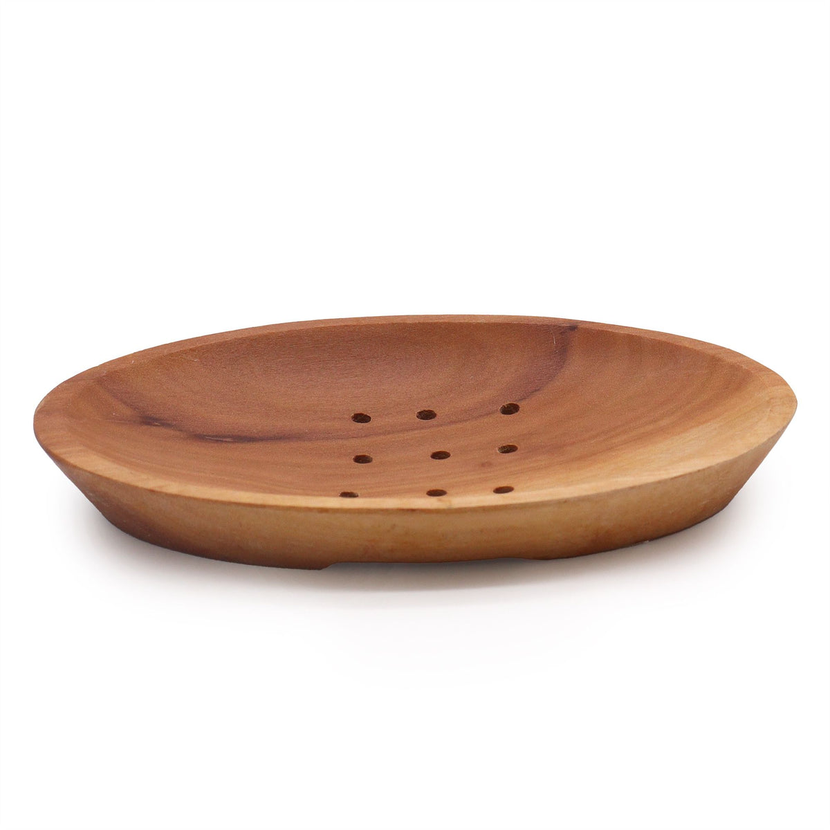 Jabonera Clásica de Madera - Ovalada