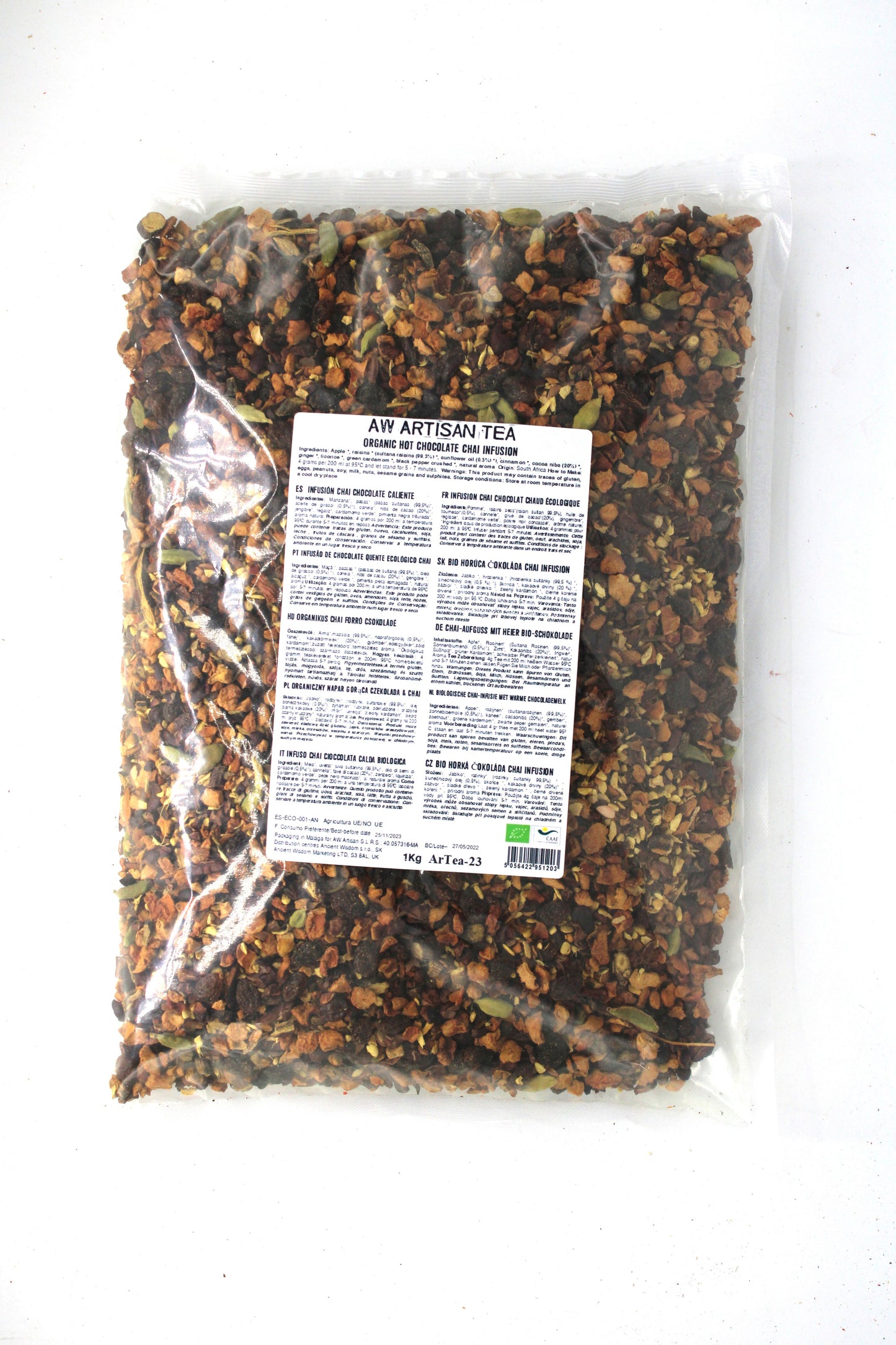 Tè Orgánico Sabor a Chocolate Tai (1Kg)