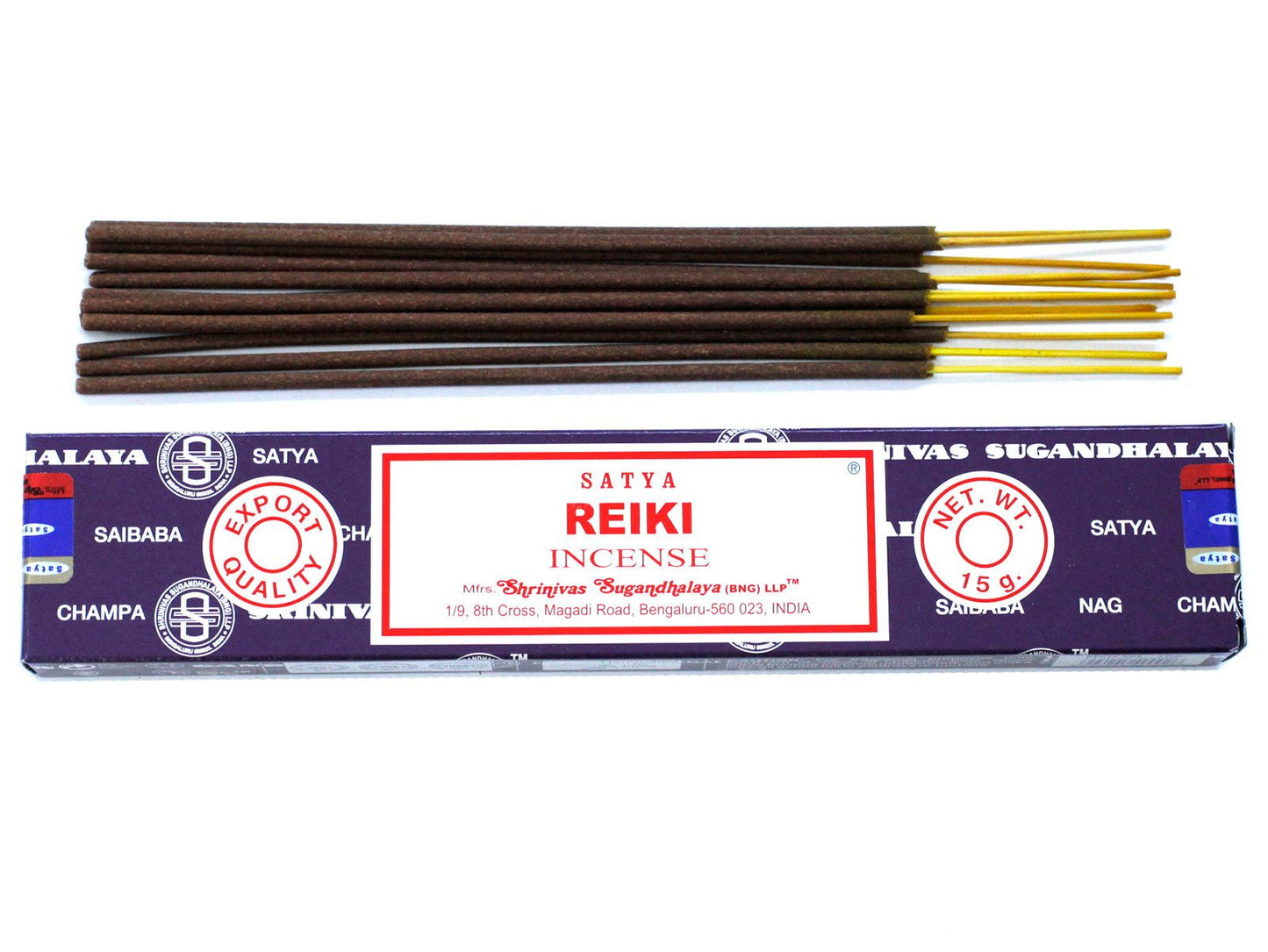 Varillas de Incienso Satya Reiki (15g)