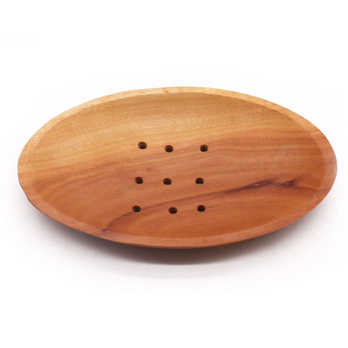 Jabonera Clásica de Madera - Ovalada