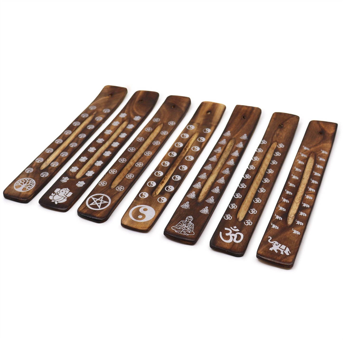 Soportes de Incienso de Madera de Mango