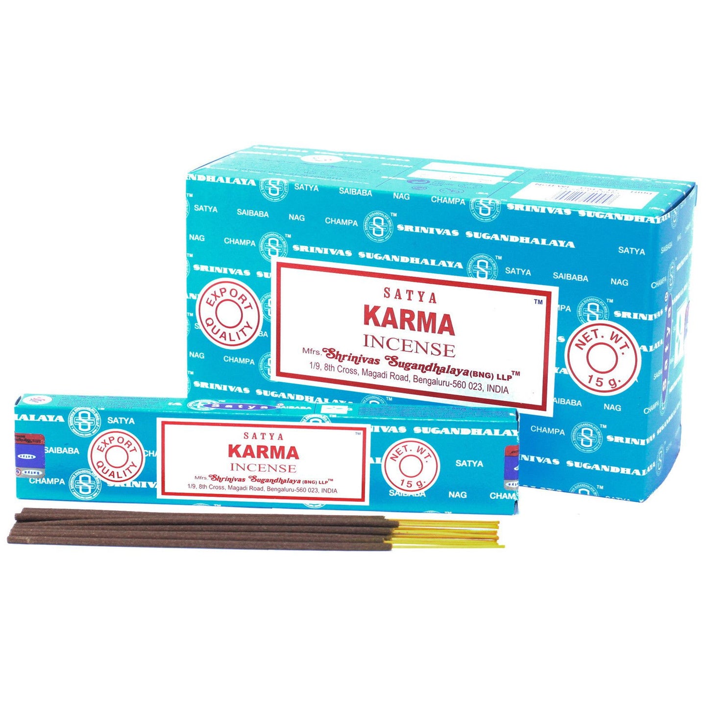 Varillas de Incienso Satya con Fragancia a Karma (15gm)