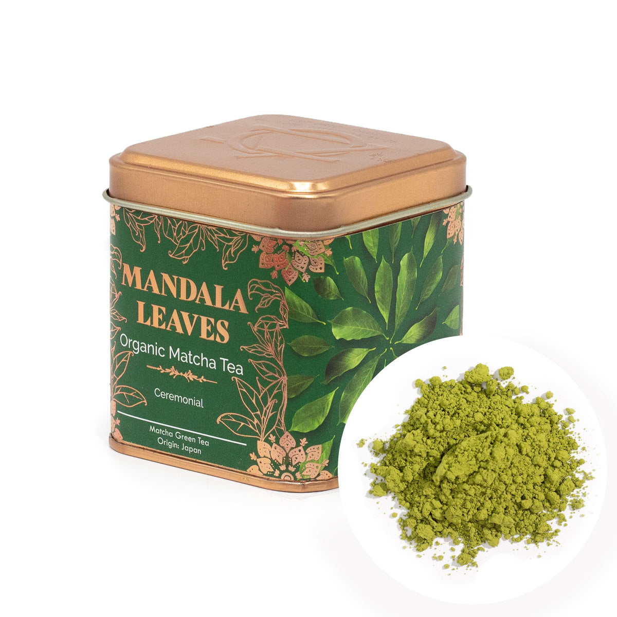 50 g de té ceremonial de matcha orgánico