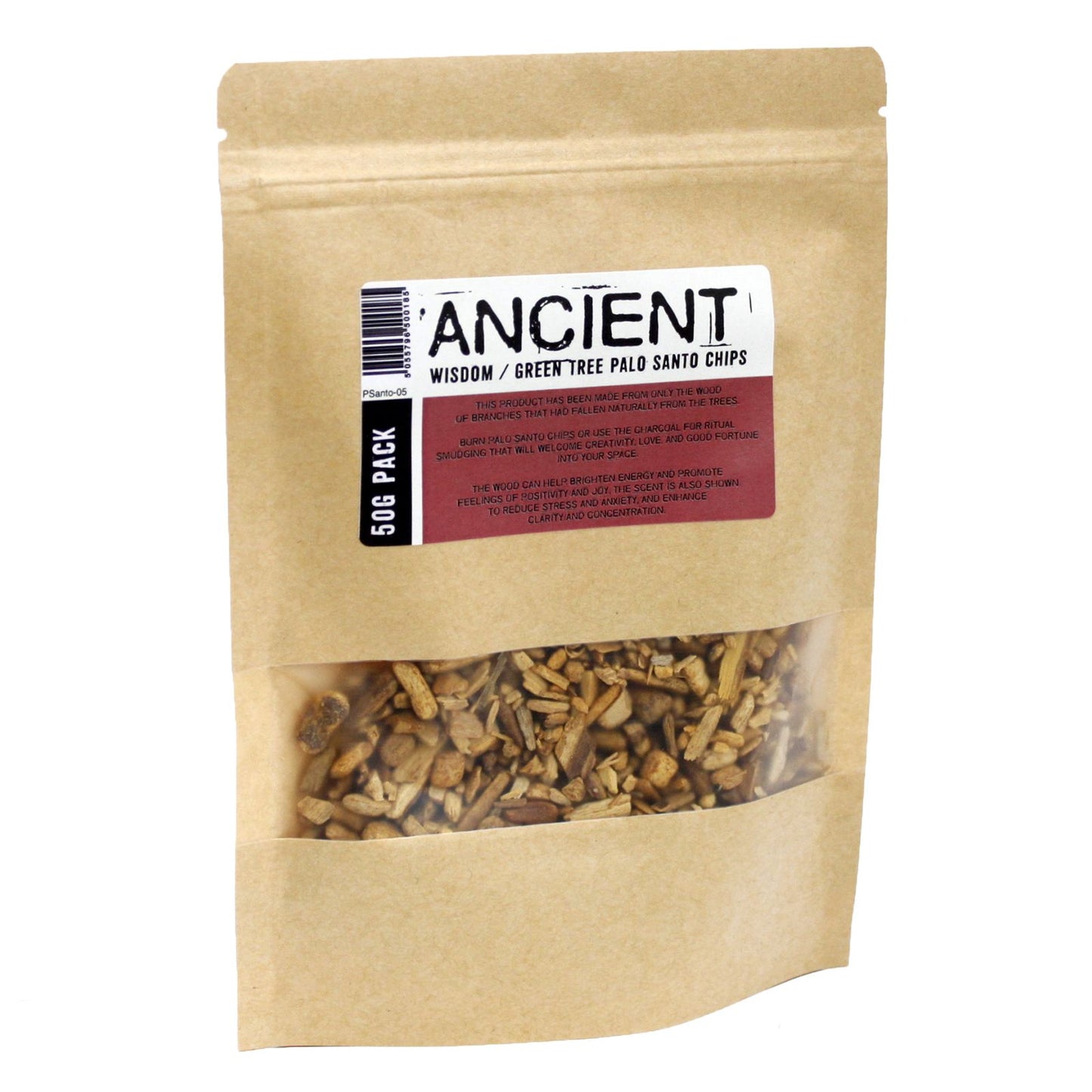 Trozos de Arbol Verde de Palo Santo (50g)