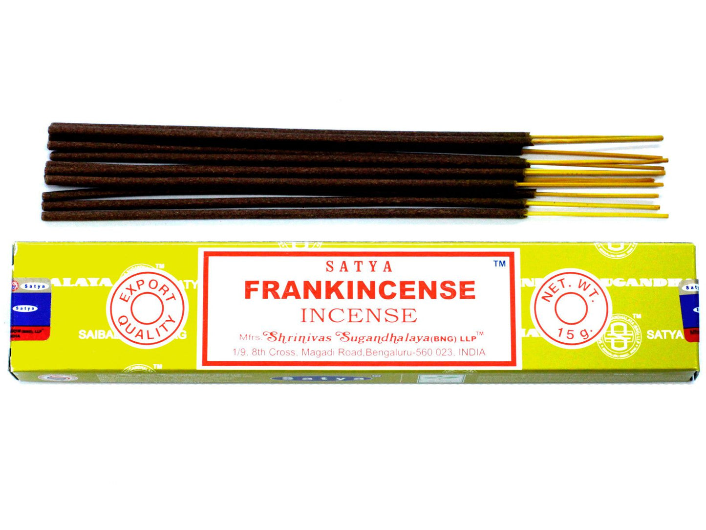 Varillas de Incienso Satya Frankincense (15g)