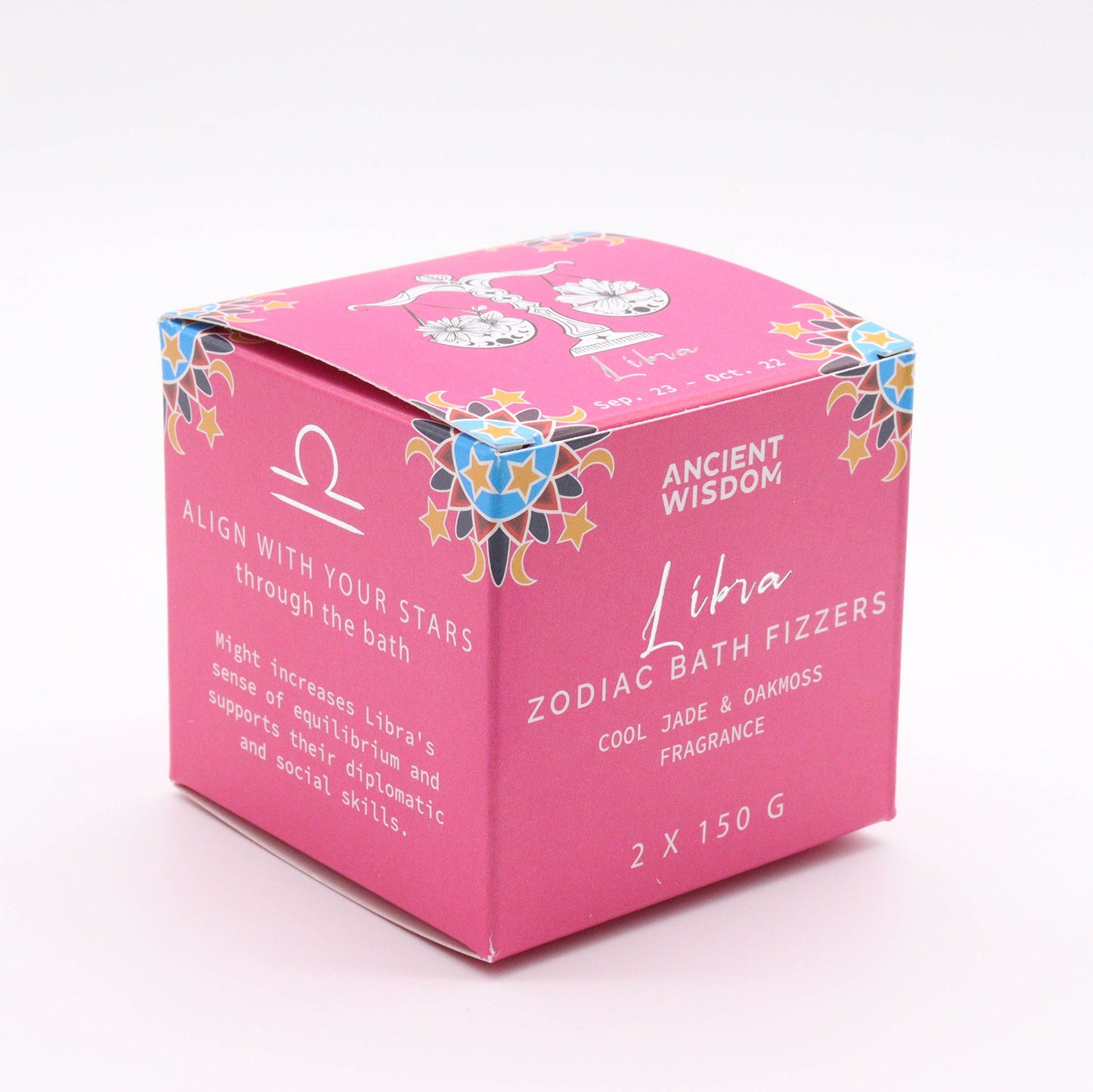 Set de Discos de Baño del Horóscopo Signo Libra