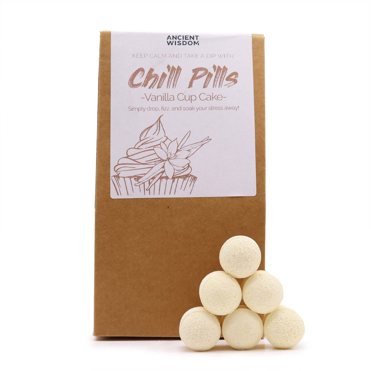 Pack Regalo Chill Pills 350 g - Cupcake de Vainilla