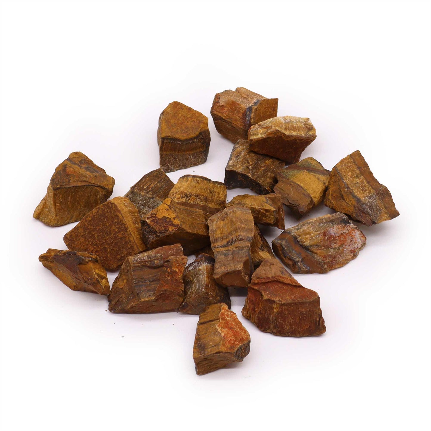 Cristales Ojo de Tigre en bruto (500g)