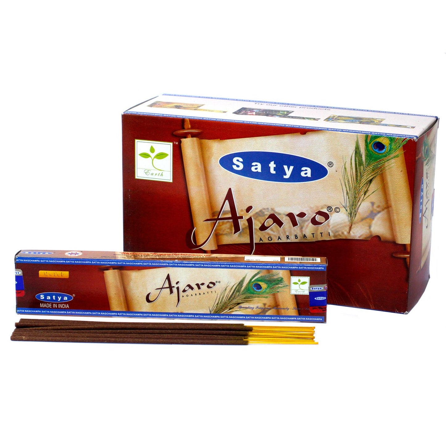 Varillas de Incienso Satya Fragancia a Ajaro (15gm)