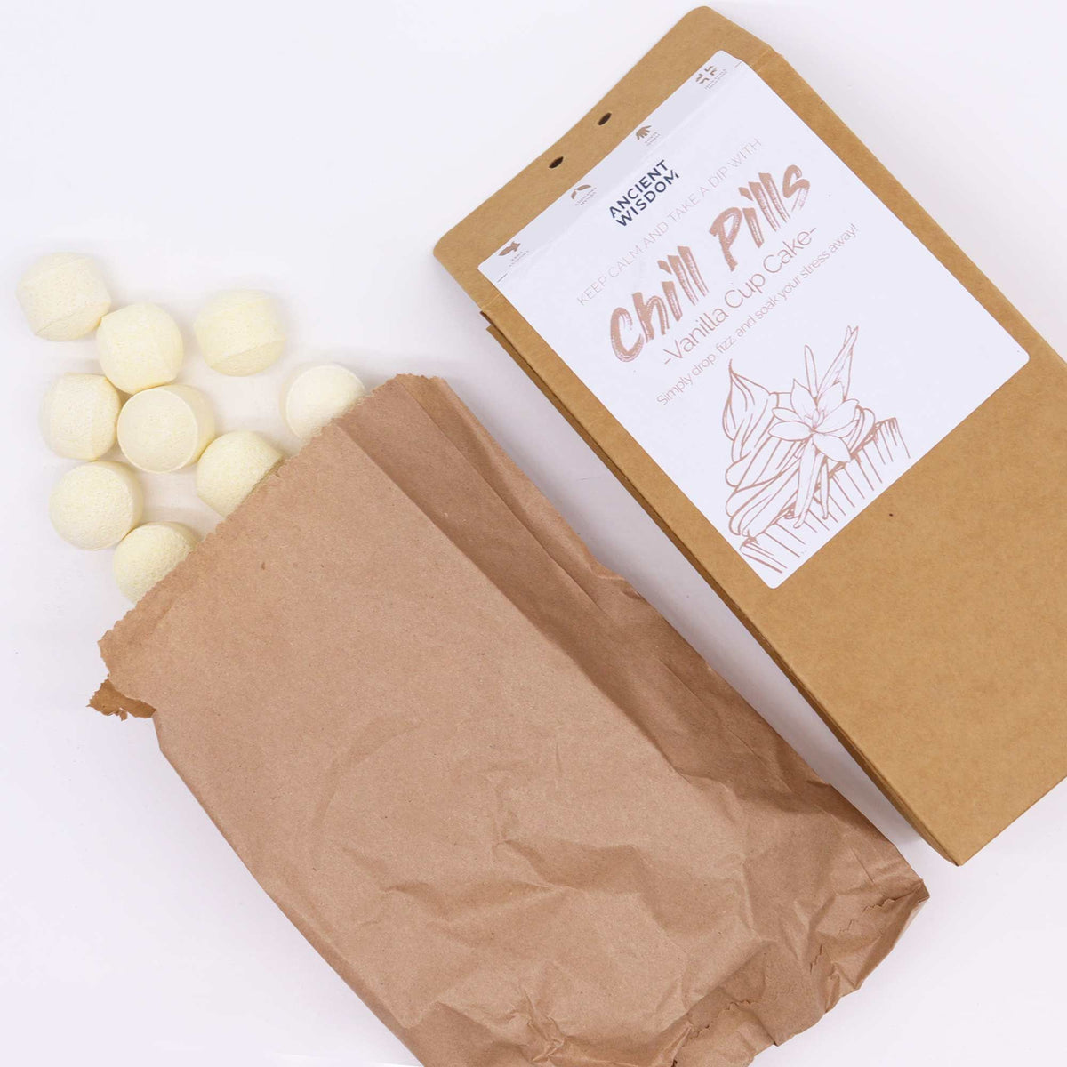 Pack Regalo Chill Pills 350 g - Cupcake de Vainilla