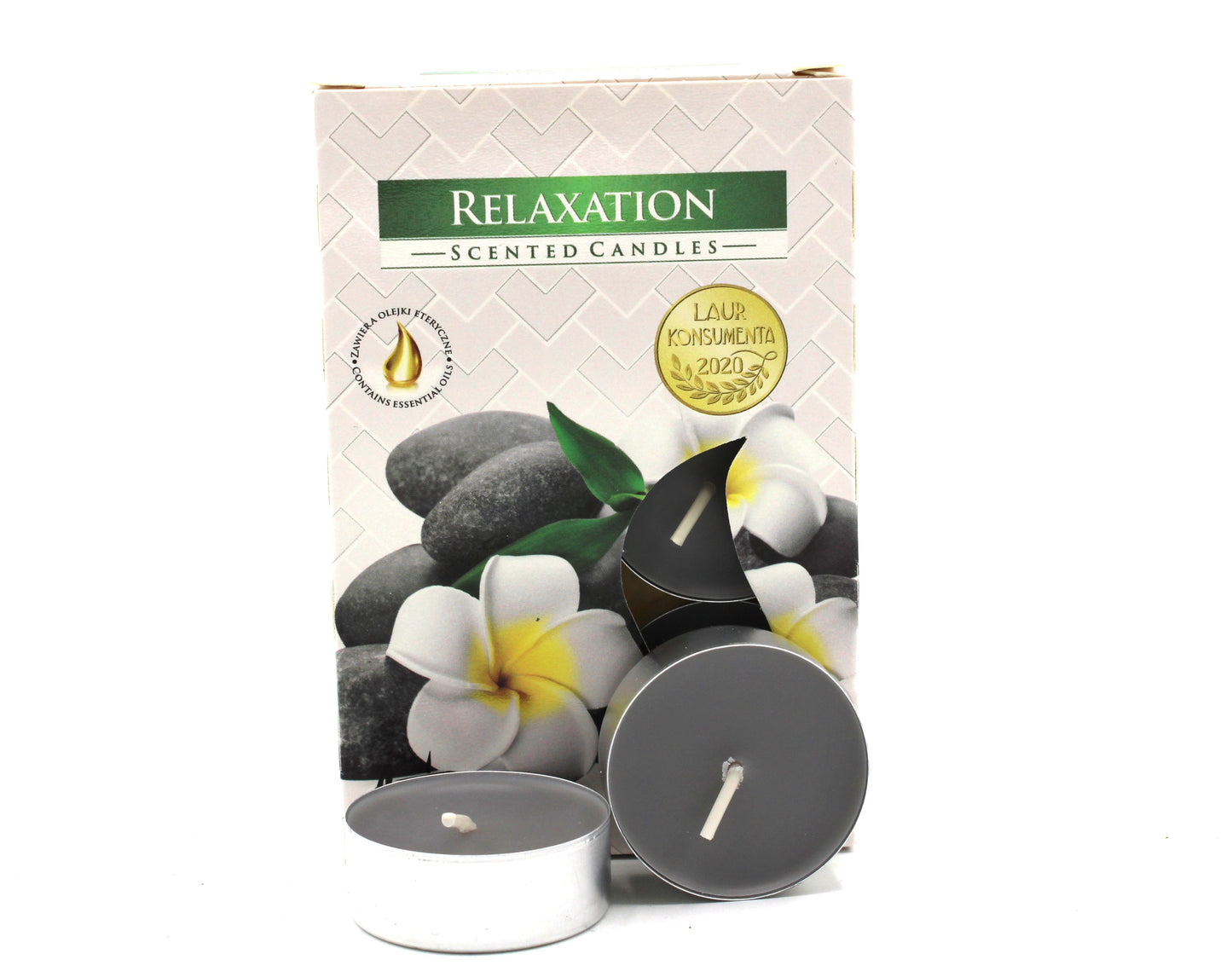 Set de 6 Velas de Té Perfumadas para Relajación