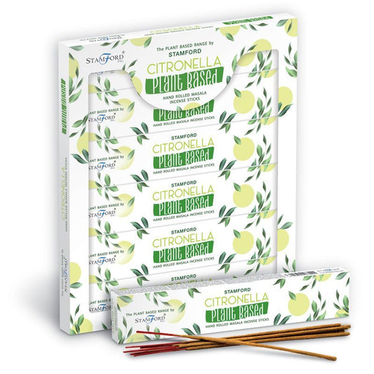 Cajas de Incienso Masala a base de Plantas Citronela