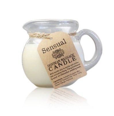 Vela de Cera de Soja para Masaje, Sensual
