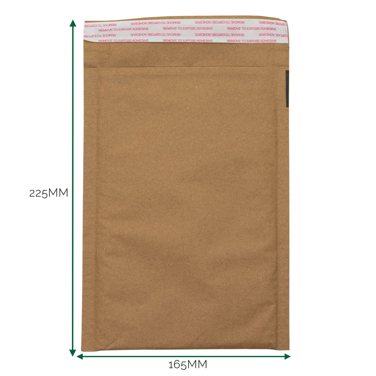 Sobre acolchado de papel kraft con panal (165x225+40mm)