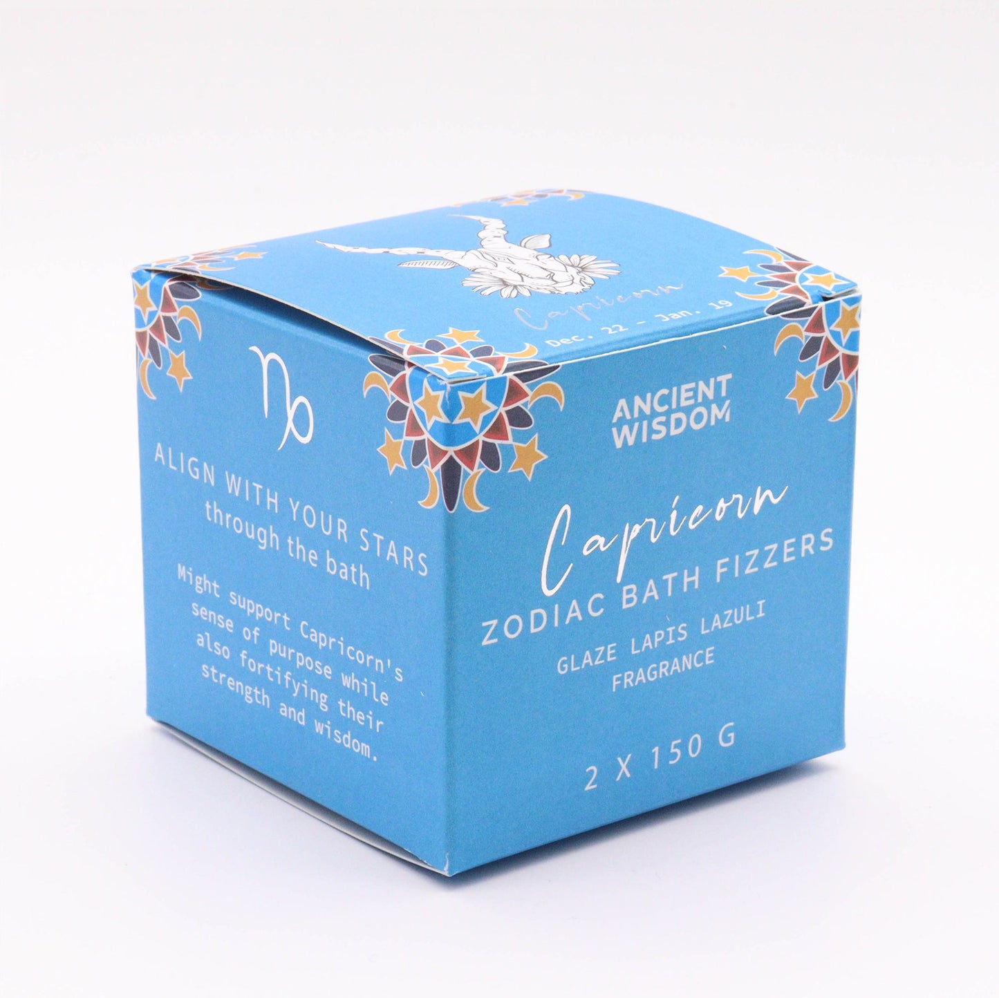 Set de Bombas de Baño del Horóscopo Signo Capricornio