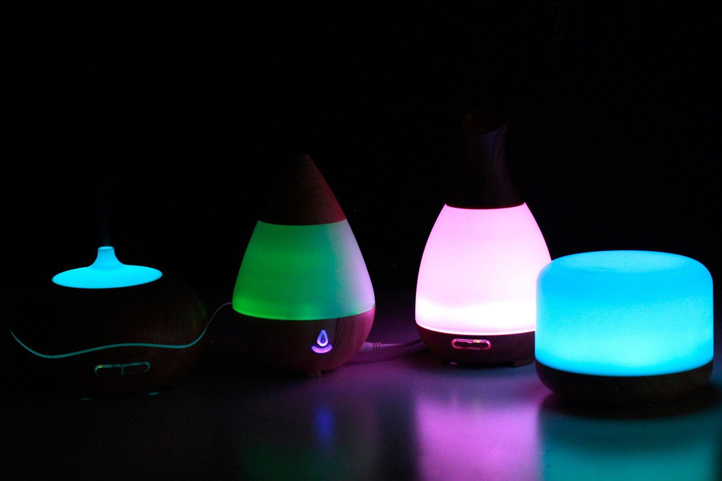 Difusor de Aroma - Enchufe - Colores LED - Temporizador - Feng Shui