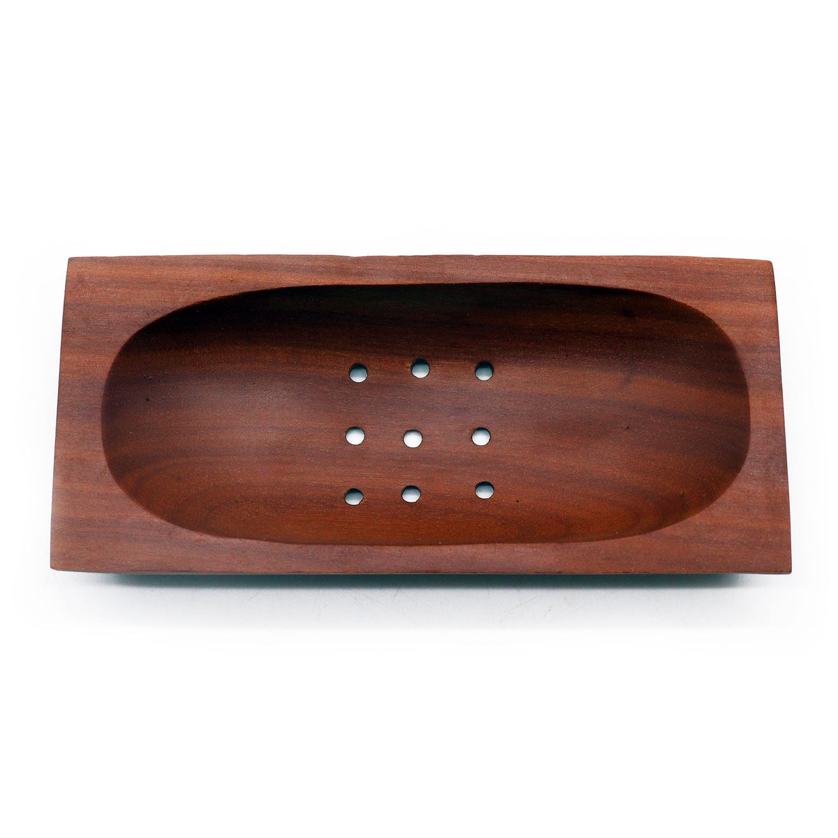 Jabonera Clásica de Madera - Rectangular