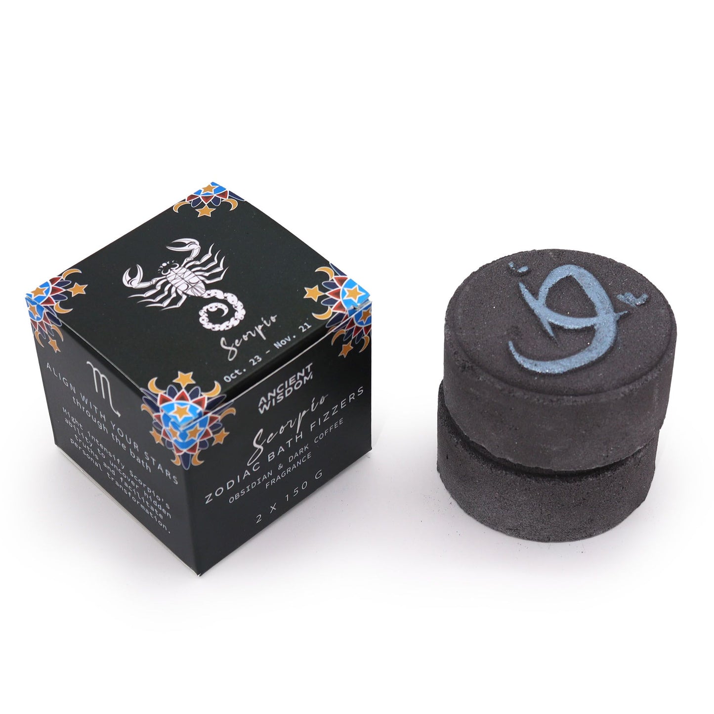 Set de Bombas de Baño del Horóscopo Signo Escorpio