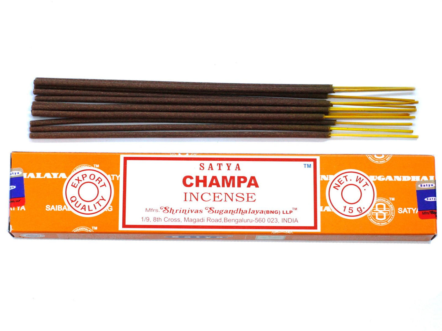 Varillas de Incienso Satya Champa (15g)