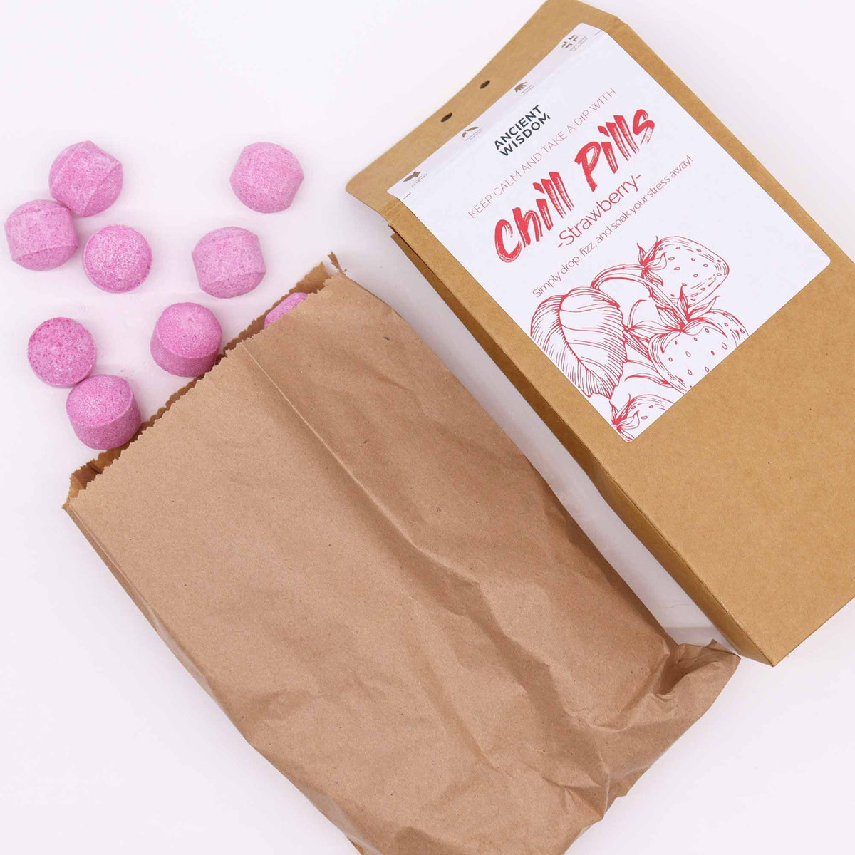 Pack Regalo Chill Pills 350 g - Fresa