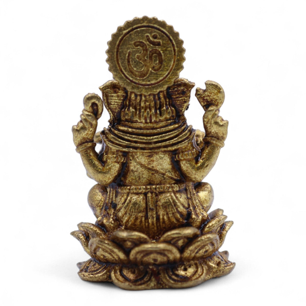 Dioses en miniatura de latón - Ganesha (12 g) - 30 mm