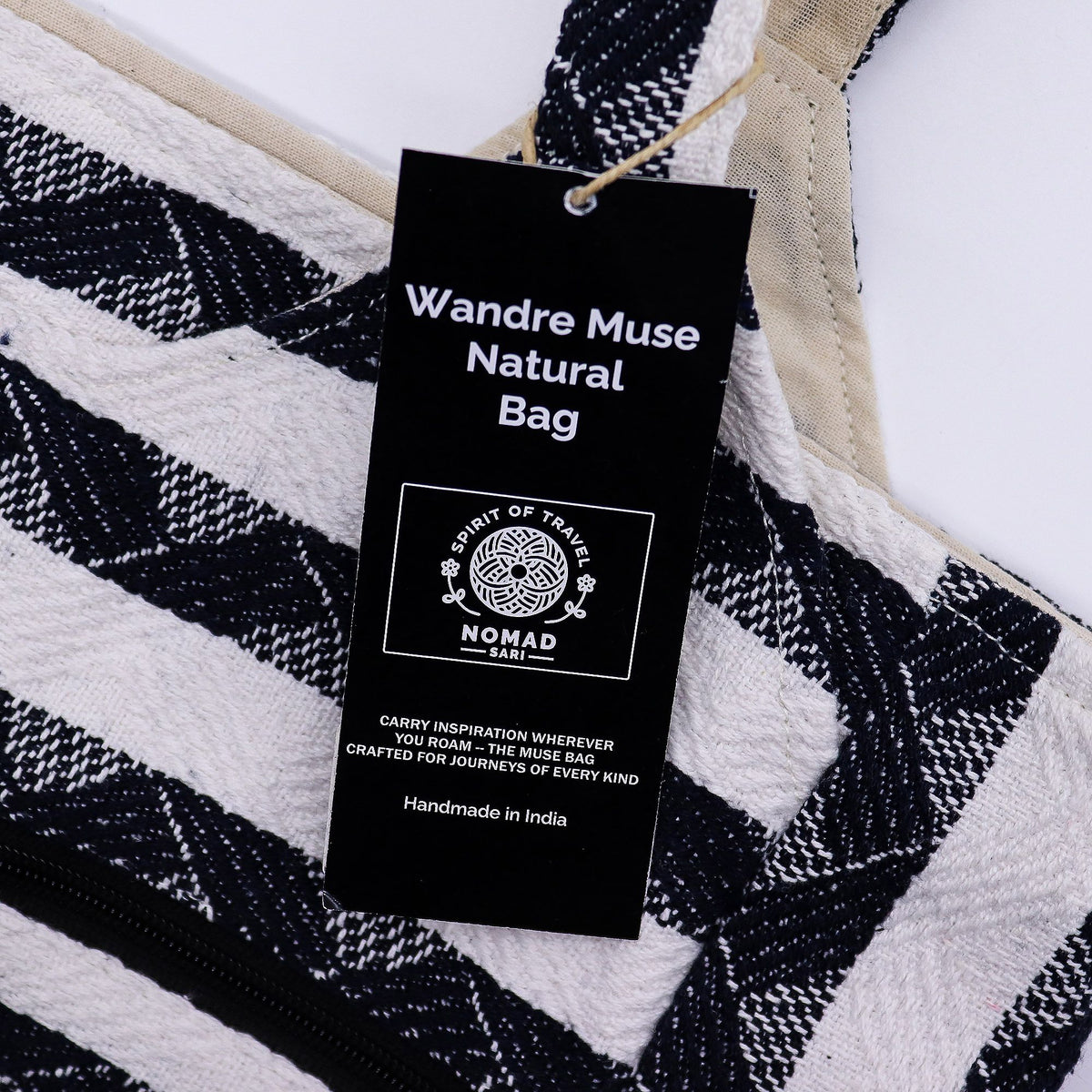 Bolsos Jacquard Naturales – Atlas Nómada – Bolso Musa Viajera
