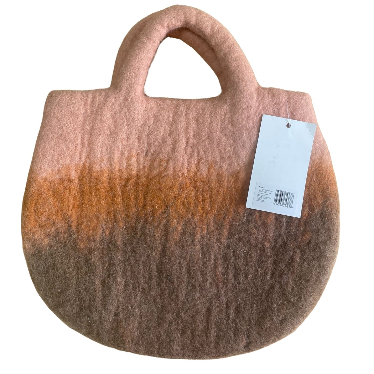 Bolso de Fieltro con Girasol y Abejas (35x27cm)